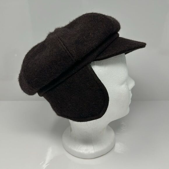 Wool flat cap made in Canada Vintage - Picture 4 of 4